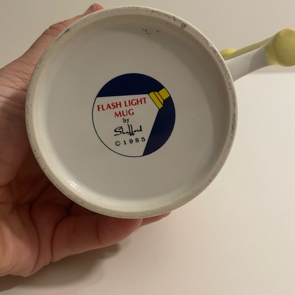 Very Rare 1985 Shafford Flash Light Coffee Tea Mug Cup ‘You Light Up My Life’ - Picture 3 of 6